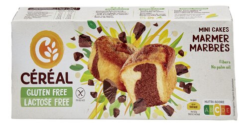 CÉRÉAL Mini cake marmer GV LV 200g