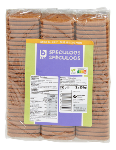 BONI freshpack speculoos 3x250g