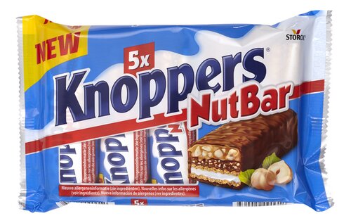 KNOPPERS nutbar 5x40g