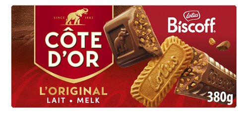 CÔTE D'OR Tablet Biscoff Melk 380g