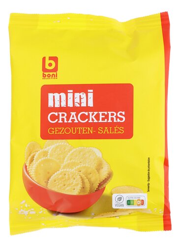 BONI zoute crackertjes 120g