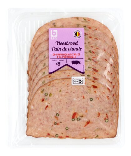 BONI Vleesbrood Provençaals 150g