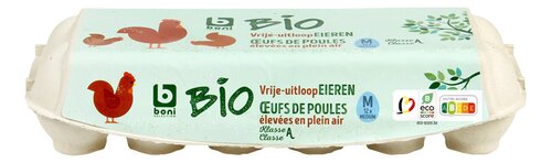BONI BIO Vers eieren M 12st