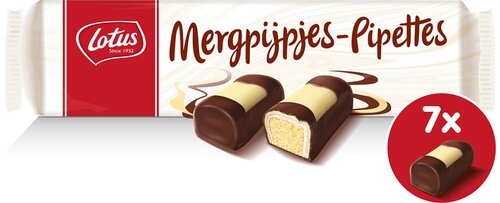 LOTUS Mergpijpjes marsepein 200g