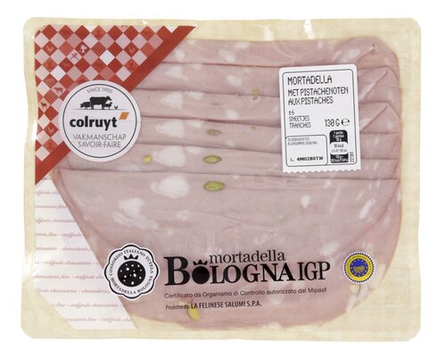 COLRUYT mortadella de bologna 130g
