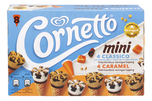 OLA CORNETTO mix classic caramel 8x60ml
