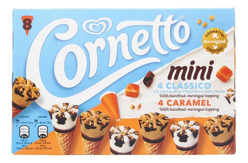 OLA CORNETTO mix classic caramel 8x60ml