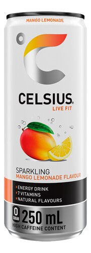 CELSIUS energiedrank mango 25cl