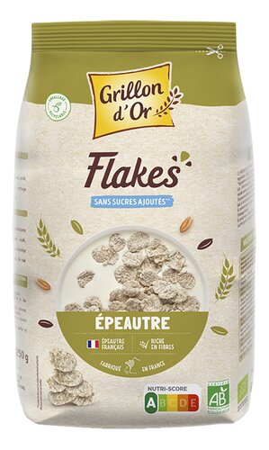 GRILLON D'OR Bio Spelt Flakes 250g