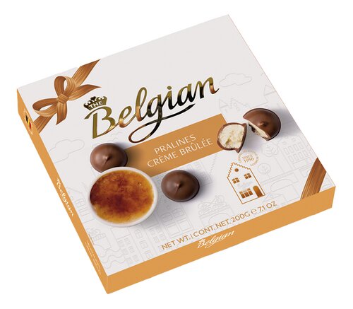 THE BELGIAN pralines crème brûlée 200g