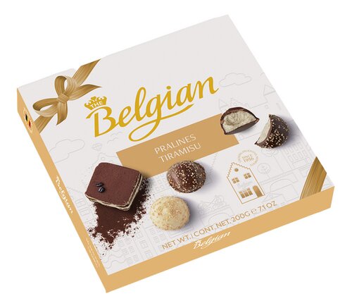 THE BELGIAN pralines tiramisu 200g