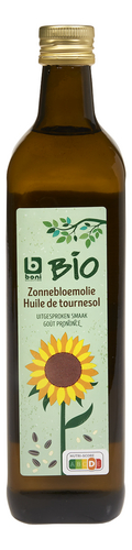 BONI BIO zonnebloemolie 75cl