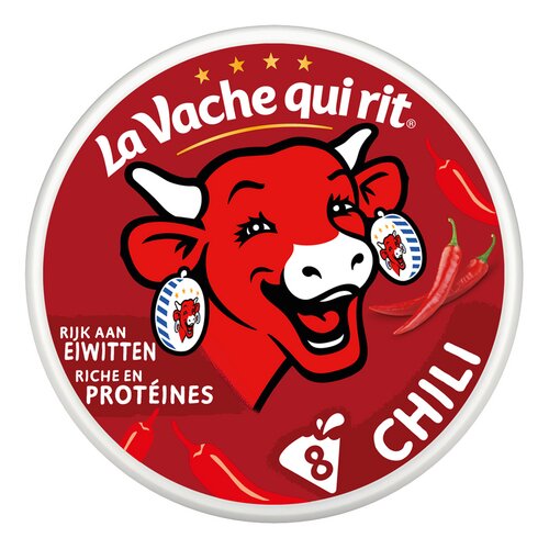 LA VACHE QUI RIT Smeltkaas chili8st 120g