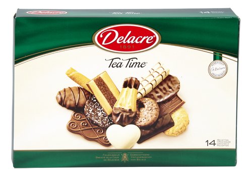Delacre Tea Time Tradition Biscuits Melange 500g Colruyt