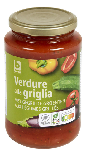 BONI gegrilde groentensaus 410g