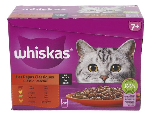 WHISKAS VIANDE 85G