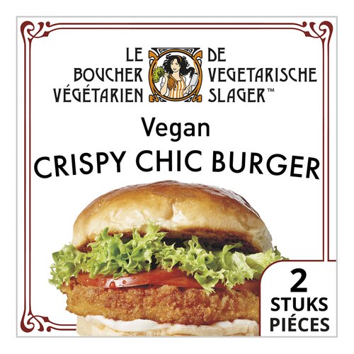 DE VEGETARISCHE SLAGER Chic Burger 180g