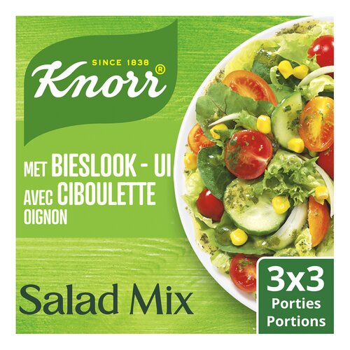 KNORR saladmix bieslook-ui 3x8g