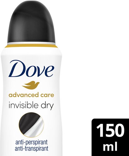 DOVE deospray invisible dry 150ml