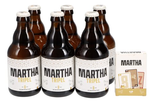 MARTHA Triple 8%+UNO spel gratis 33cl