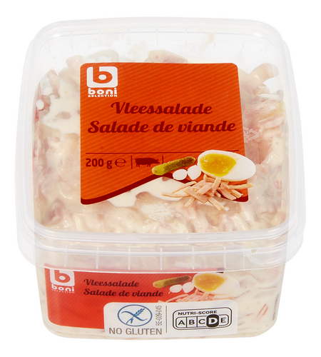 BONI vleessalade zonder gluten 200g