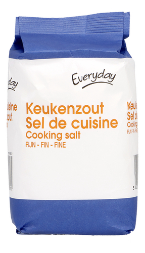 EVERYDAY fijn keukenzout 1kg