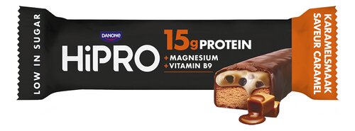 Hipro Danone Dessert Proteïne bar | Chocolade | Caramel 45g
