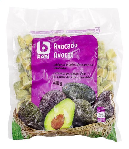 Boni Selection Diepvries Fruit Advocado 600g Colruyt