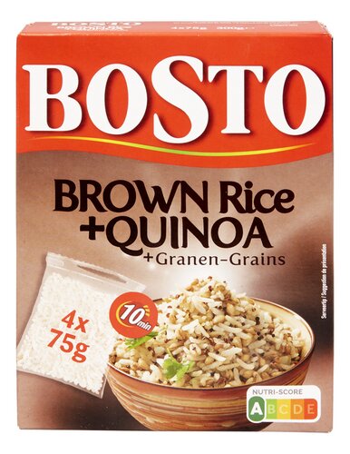 BOSTO mix brown/quinoa/granen 4x75g