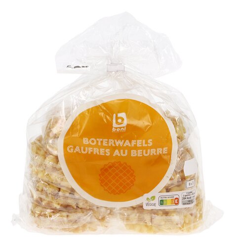 BONI boterwafels 8x62,5g