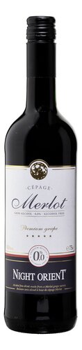 NIGHT ORIENT Merlot 0% 75cl