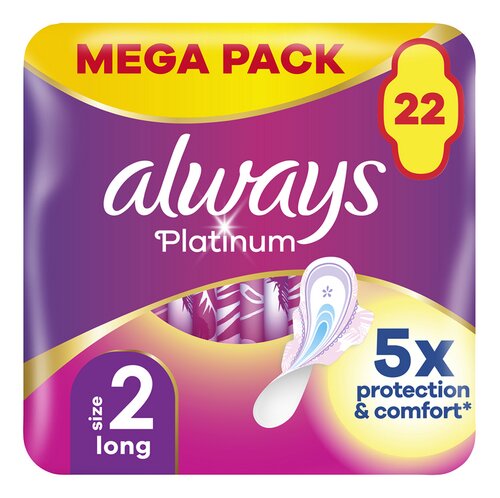 ALWAYS platinum mega long+ 22st