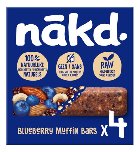 NAKD blueberry muffin 140g