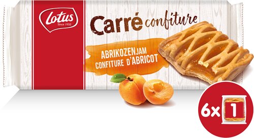 LOTUS confituurtaart abri. 6x34g