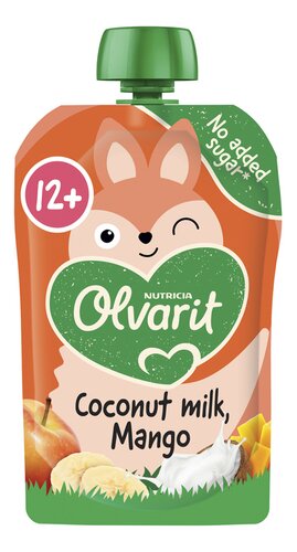 OLVARIT smoot. kokos-mango 12m+ 100g