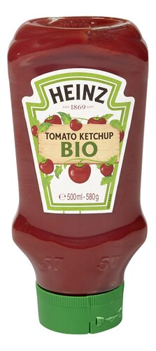 HEINZ Tomato ketchup bio top-down 500ml