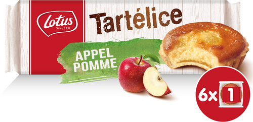 LOTUS Tartélice appel 6x57,5g