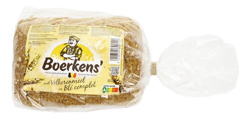 BOERKENS' volkorenbrood 600g
