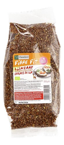 DAMHERT gebroken lijnzaad 250g