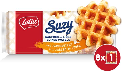 SUZY Luikse wafels 8st 400g