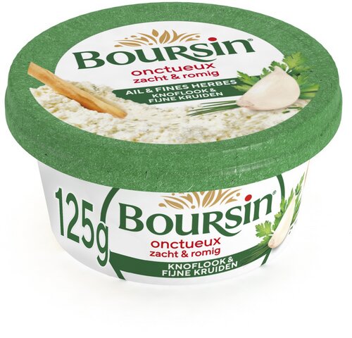 BOURSIN zacht&romig knofl.f.kruiden 125g