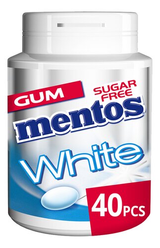 MENTOS gum white sweetmint 60g