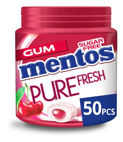 MENTOS PURE FRESH Pure Fresh Cherry 50st 100g