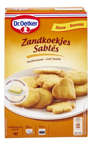 Dr Oetker Mix Voor Zandkoekjes 400g Colruyt Collect Go