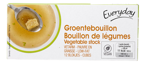 EVERYDAY bouillon groenten 12x10g