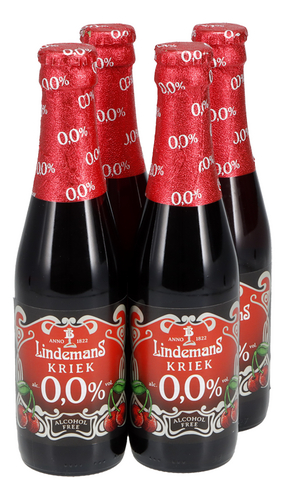 LINDEMANS Kriek 0,0% 4x25cl