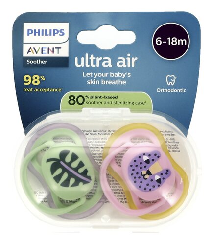 AVENT fopspeen Air +6m mix design 2st
