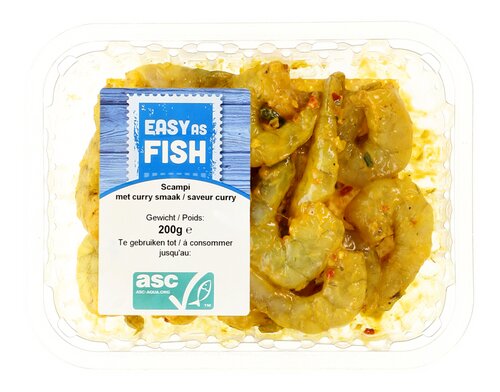 PURE FISH Scampi curry 200g