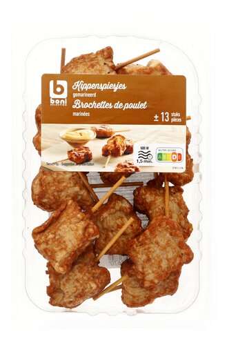 BONI Kippenspiesjes 195g