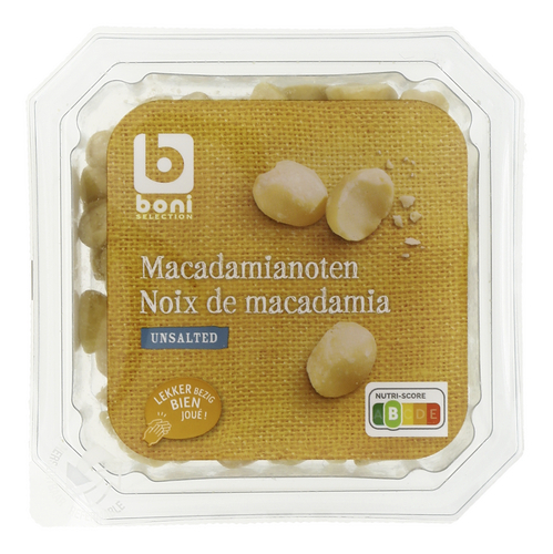 BONI macadamia geroosterd 120g